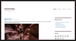 Desktop Screenshot of danielpetty.com